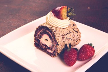 Masada lezzetli bir pasta var.