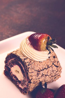 Masada lezzetli bir pasta var.