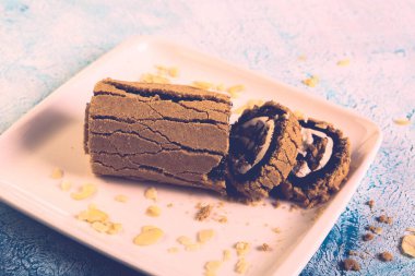 Masada lezzetli bir pasta var.