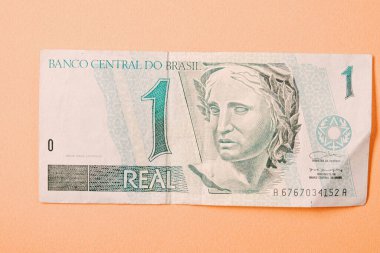Brezilya parası. Nakit.