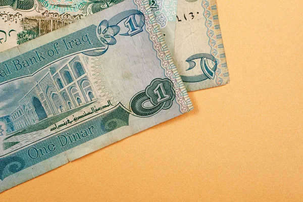 Banco Central Irak Billete Dinar — Foto de Stock