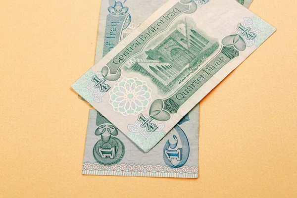 Irak Merkez Bankası Bir Dinar Banknote — Stok fotoğraf