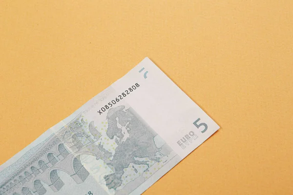 Pieniądze Walucie Europejskiej Banknoty Euro — Zdjęcie stockowe