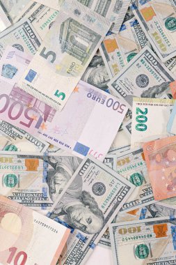 Multi Euro Nakit ve Bozuk Para, farklı türde yeni nesil banknotlar, bitcoin, Türk lirası