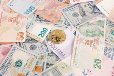 Multi Euro Nakit ve Bozuk Para, farklı türde yeni nesil banknotlar, bitcoin, Türk lirası