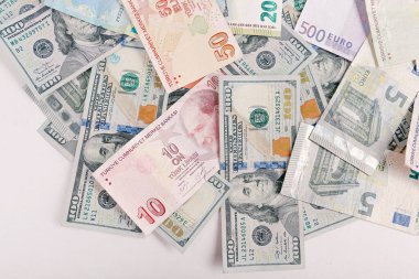 Multi Euro Nakit ve Bozuk Para, farklı türde yeni nesil banknotlar, bitcoin, Türk lirası