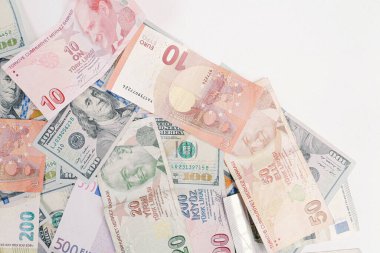 Multi Euro Nakit ve Bozuk Para, farklı türde yeni nesil banknotlar, bitcoin, Türk lirası