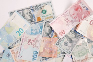 Multi Euro Nakit ve Bozuk Para, farklı türde yeni nesil banknotlar, bitcoin, Türk lirası