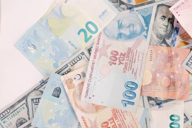 Multi Euro Nakit ve Bozuk Para, farklı türde yeni nesil banknotlar, bitcoin, Türk lirası