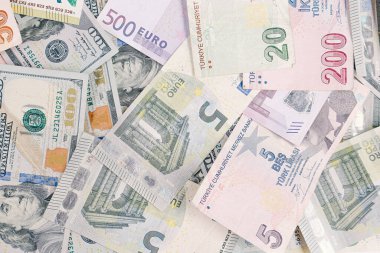 Multi Euro Nakit ve Bozuk Para, farklı türde yeni nesil banknotlar, bitcoin, Türk lirası