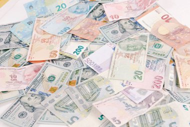 Multi Euro Nakit ve Bozuk Para, farklı türde yeni nesil banknotlar, bitcoin, Türk lirası