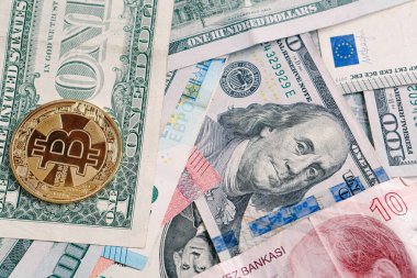 Multi Euro Nakit ve Bozuk Para, farklı türde yeni nesil banknotlar, bitcoin, Türk lirası