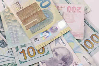 Multi Euro Nakit ve Bozuk Para, farklı türde yeni nesil banknotlar, bitcoin, Türk lirası