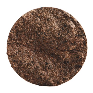 Boş seramik kırpma yolu ile beyaz arkaplan izole