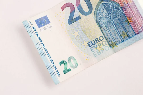 European Currency Money Euro Banknotes — Stock Photo, Image