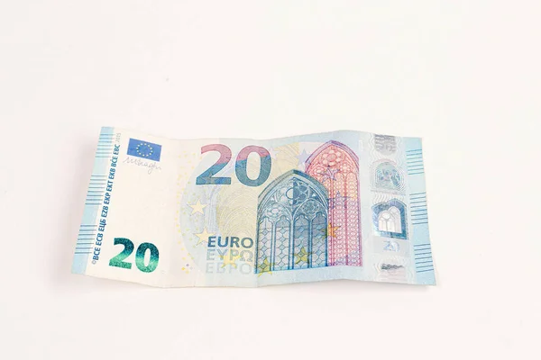 European Currency Money Euro Banknotes — Stock Photo, Image