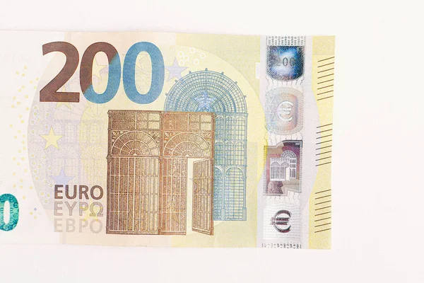 Moneda Europea Dinero Billetes Euros —  Fotos de Stock