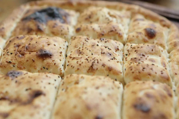 Delizioso Pane Naturale Estetico Forno — Foto Stock