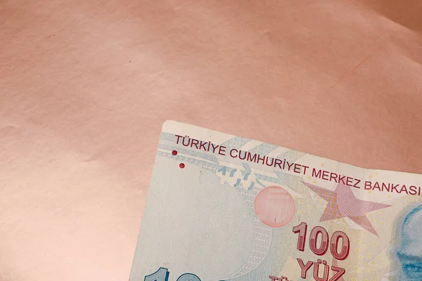 Türkische Währung Türkische Lira Banknoten — Stockfoto