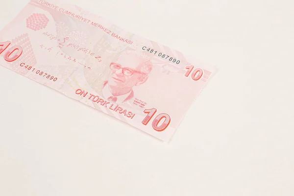 トルコ通貨 トルコリラ紙幣 — ストック写真