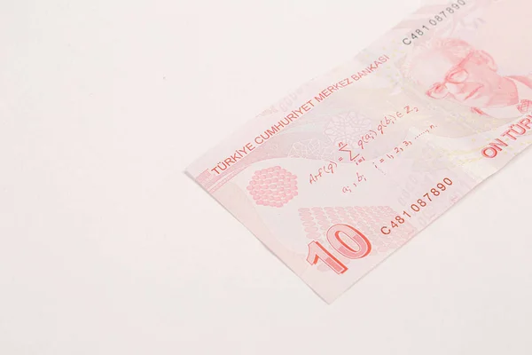 Moneda Turca Billetes Lira Turca — Foto de Stock