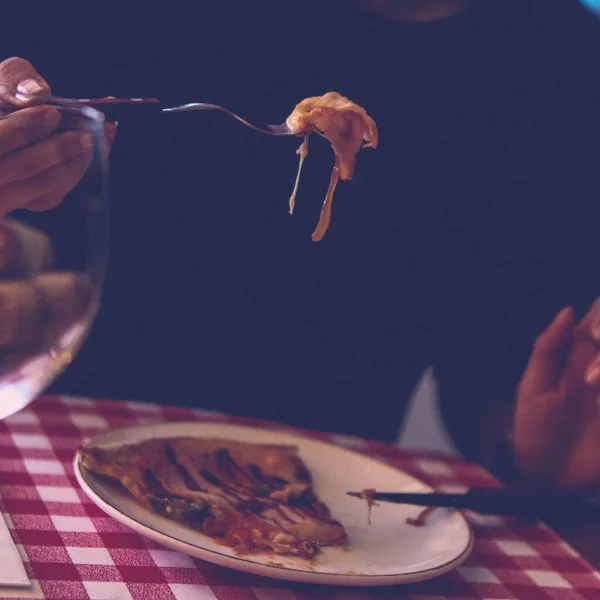 おいしい混合ピザイタリア料理 — ストック写真