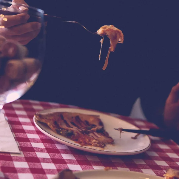 Deliciosa Mezcla Pizza Comida Italiana — Foto de Stock