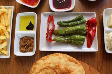 zengin ve leziz Türk Kahvaltı