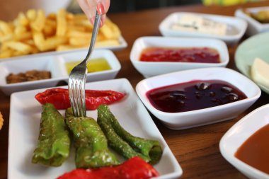 zengin ve leziz Türk Kahvaltı