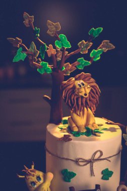 Masada lezzetli bir pasta var.