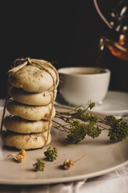 Koyu çikolata parçaları ile tanımlama