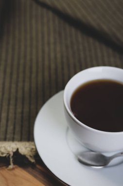 Masada bir fincan çay.