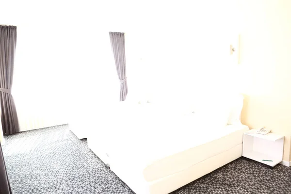 Комфортабельная Спальня Роскошном Стиле — стоковое фото