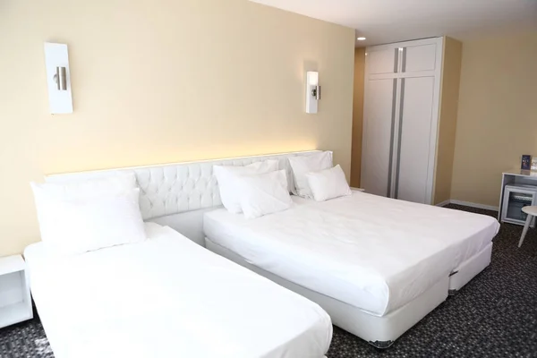 Komfort Hotelzimmer Luxuriösen Stil — Stockfoto