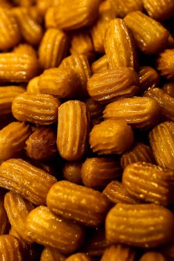 Geleneksel hindistancevizli tatlı baklavası. Ev yapımı fındıklı ve ballı baklava..