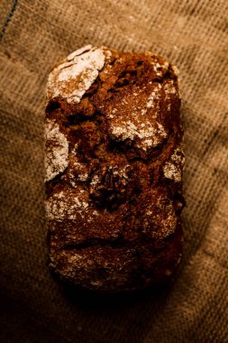 Lezzetli doğal estetik fırınlanmış ekmek