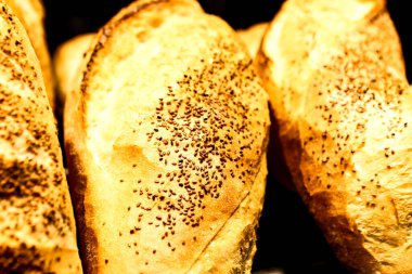 Lezzetli doğal estetik fırınlanmış ekmek