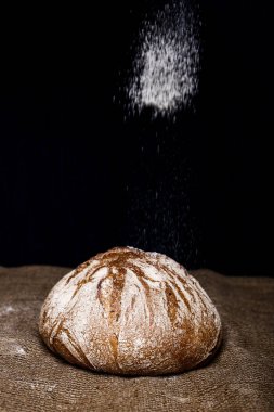 Lezzetli doğal estetik fırınlanmış ekmek