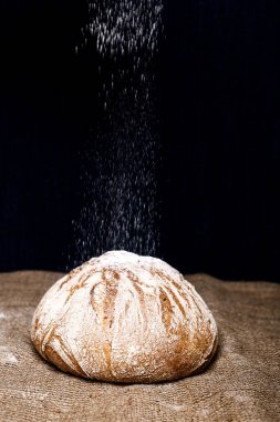 Lezzetli doğal estetik fırınlanmış ekmek