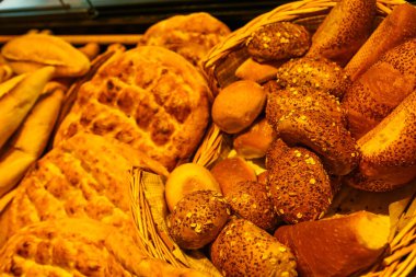 Lezzetli doğal estetik fırınlanmış ekmek