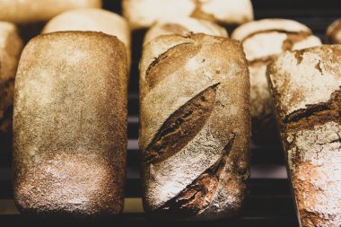 Lezzetli doğal estetik fırınlanmış ekmek