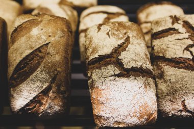 Lezzetli doğal estetik fırınlanmış ekmek