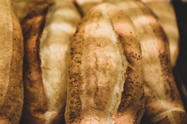 Lezzetli doğal estetik fırınlanmış ekmek