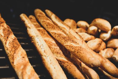 Lezzetli doğal estetik fırınlanmış ekmek