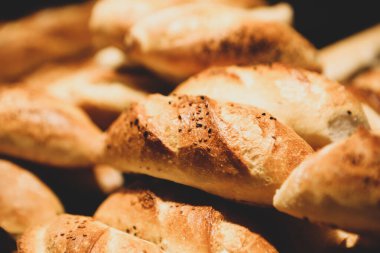 Lezzetli doğal estetik fırınlanmış ekmek