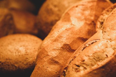 Lezzetli doğal estetik fırınlanmış ekmek
