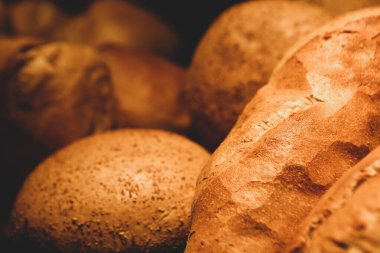 Lezzetli doğal estetik fırınlanmış ekmek