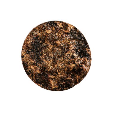 Boş seramik kırpma yolu ile beyaz arkaplan izole