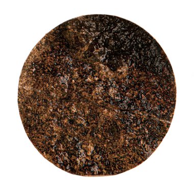 Boş seramik kırpma yolu ile beyaz arkaplan izole