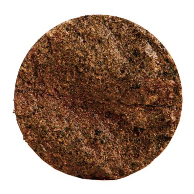 Boş seramik kırpma yolu ile beyaz arkaplan izole